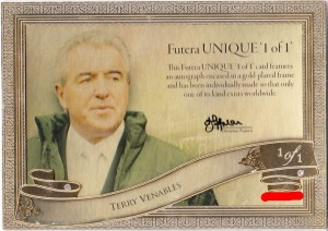 福特拉1of1签字卡正面 福特拉1of1签字卡正面