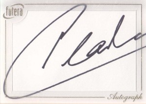 福特拉1of1签字实物卡背面 福特拉1of1签字实物卡背面